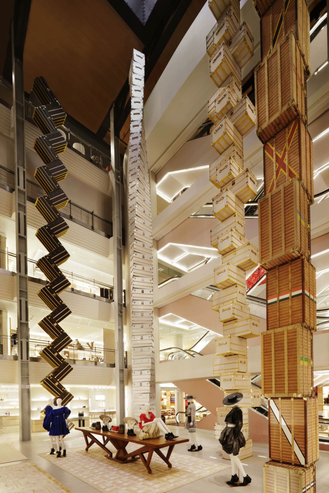 Louis Vuitton Fifth Avenue NYC: OMA installation at 57th