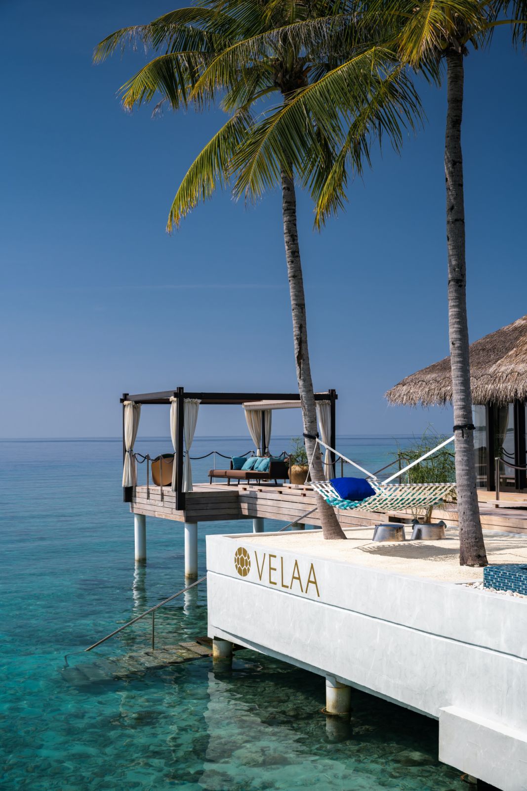 Romantic Pool Residence exterior at Velaa Private Island