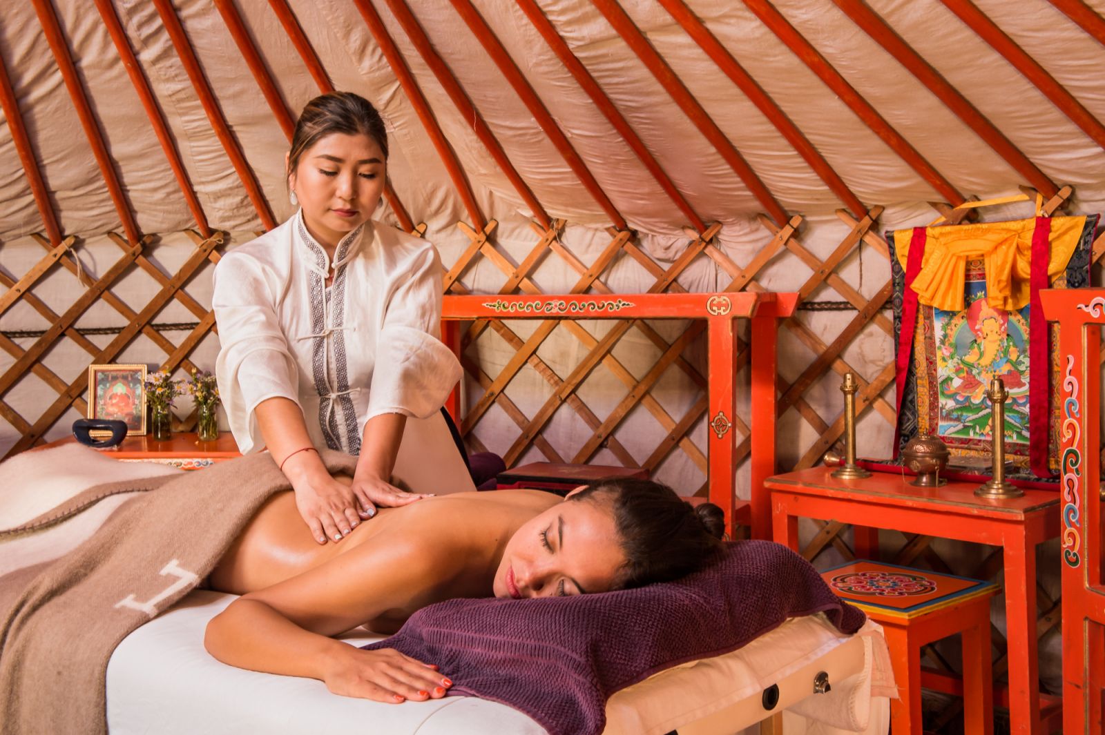 Massage and wellness at Genghis Khan Retreat