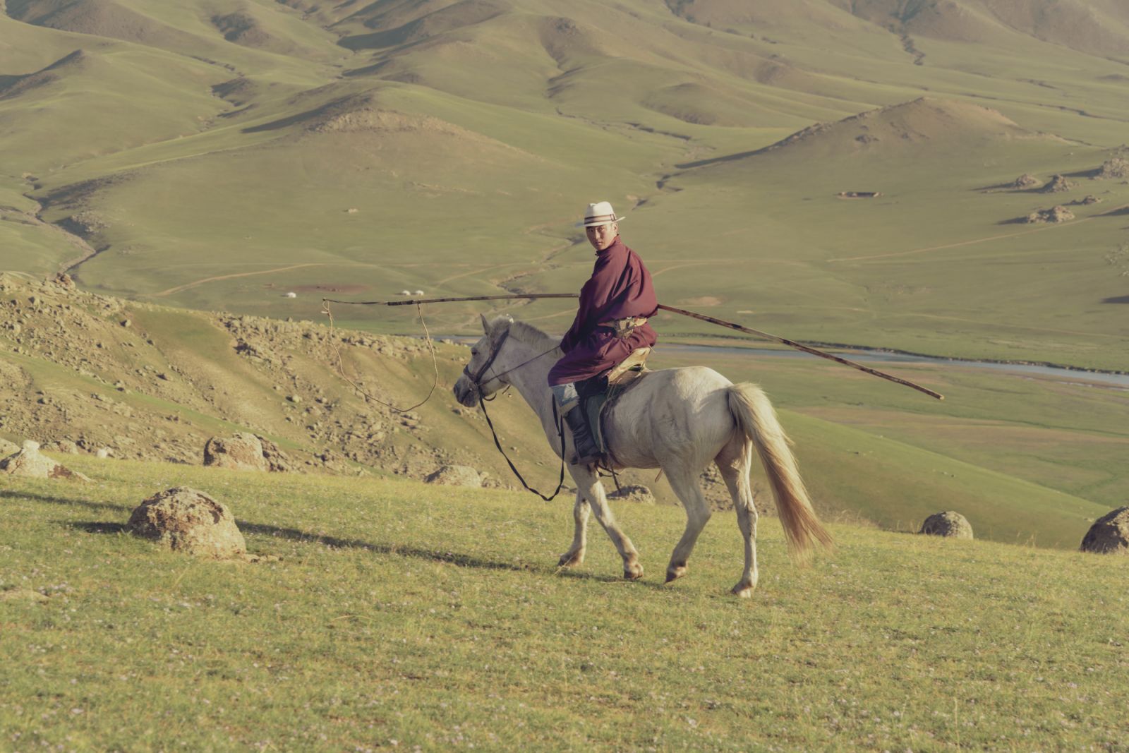 Horse riding at Genghis Khan Retreat