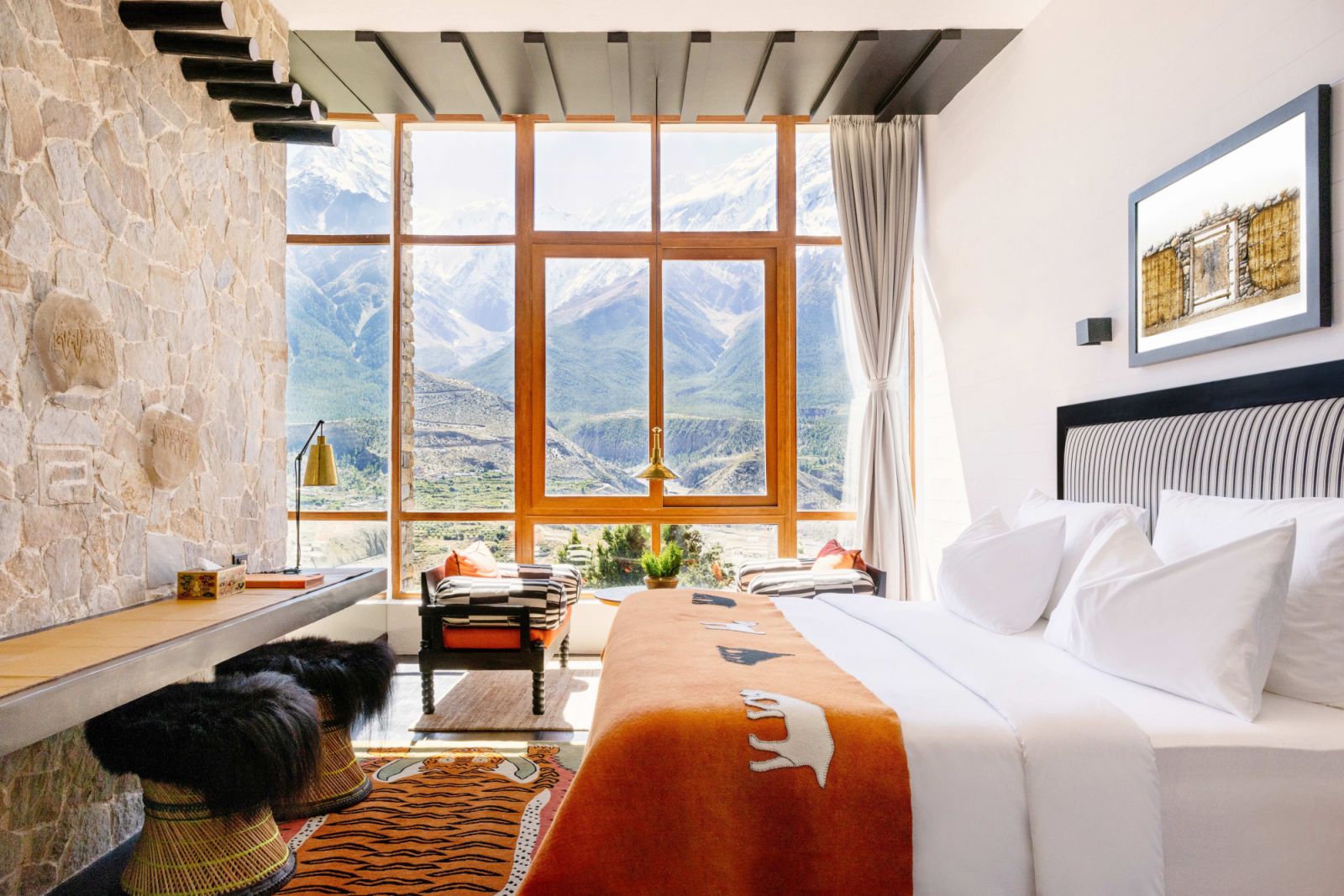 Top floor suite at Shinta Mani Mustang