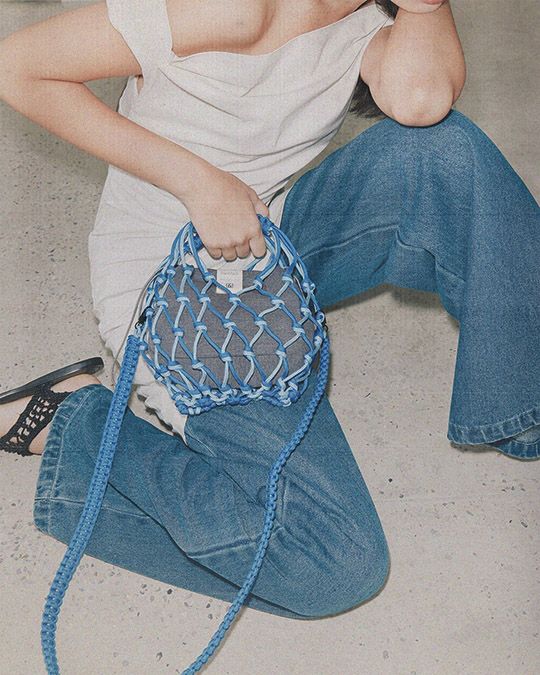 Morning; The Knot Bag is a collaboration with The Editor’s Market