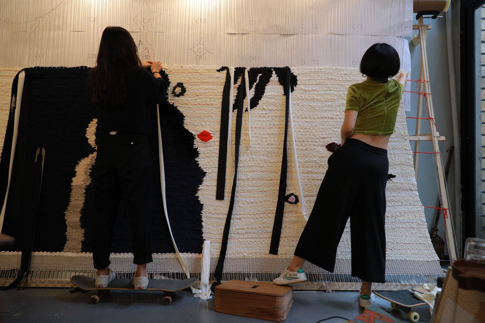 Sanchia Tan (pictured left) and Amber Chen