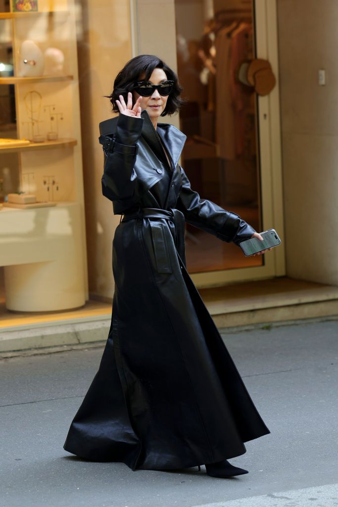 PARIS, FRANCE - JUNE 26: Michelle Yeoh attends the Balenciaga Haute Couture Fall/Winter 2024-2025 show as part of Paris Fashion Week on June 26, 2024 in Paris, France. (Photo by Jacopo Raule/Getty Images)