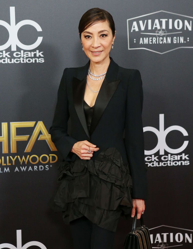 BEVERLY HILLS, CA - NOVEMBER 04: Michelle Yeoh attends the 22nd Annual Hollywood Film Awards held at The Beverly Hilton Hotel on November 4, 2018 in Beverly Hills, California. (Photo by Michael Tran/FilmMagic,)