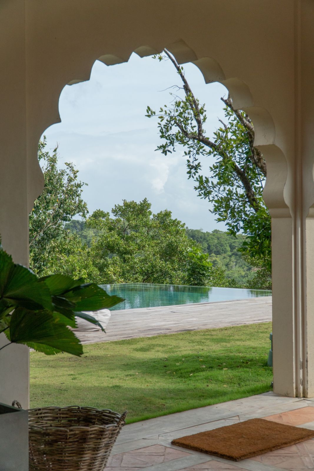 Infinity pool at Malabar Hill