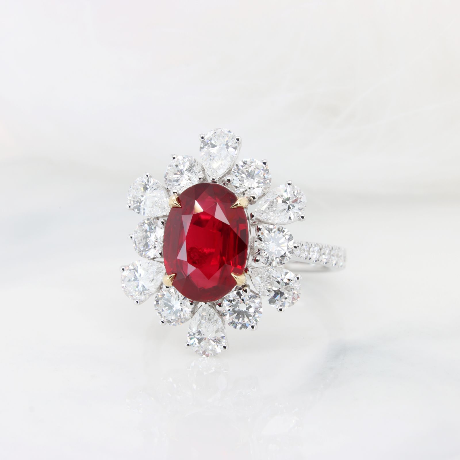 GIOIA Fine Jewellery Pigeon Blood Ruby Ring