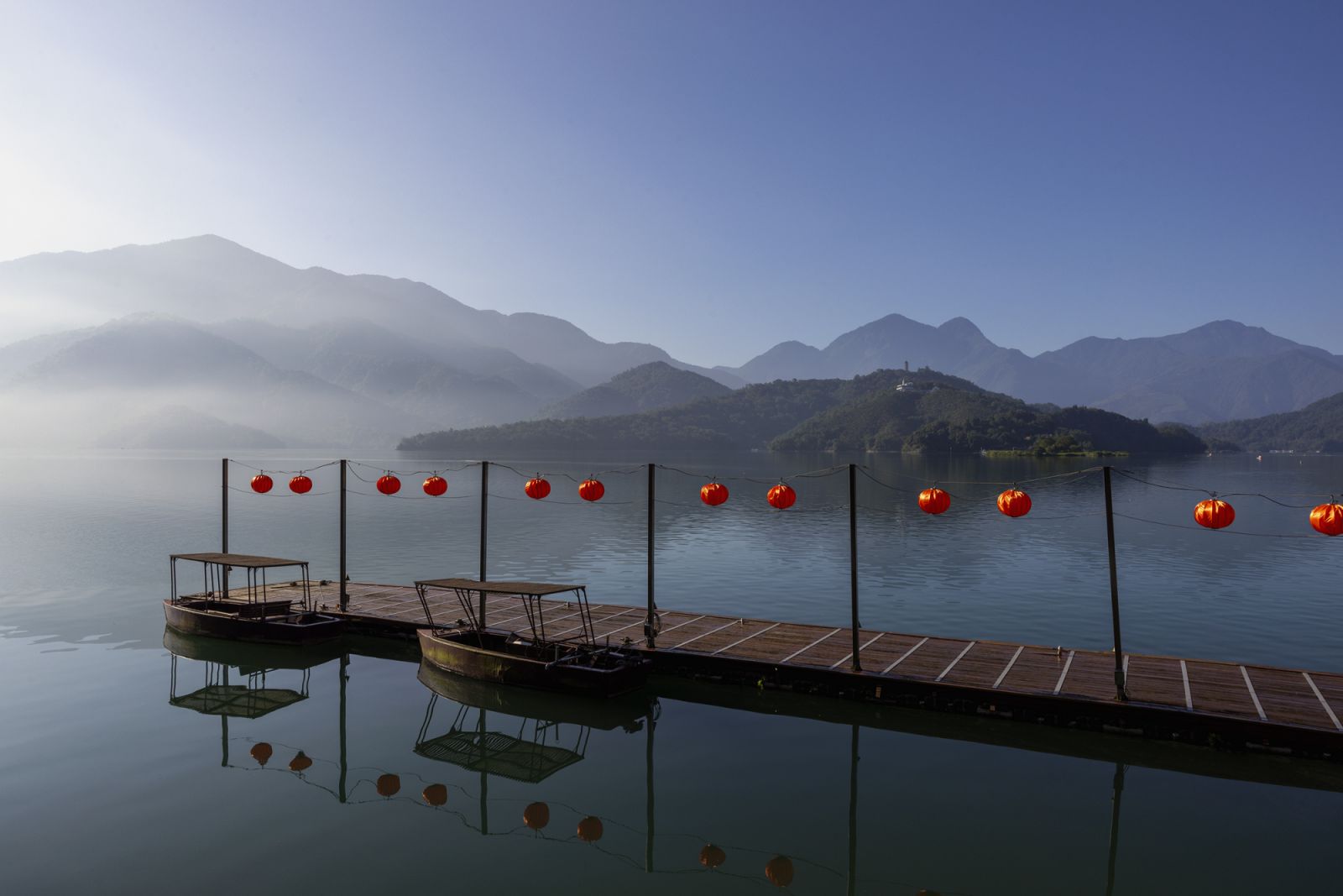 Jetty at The Lalu Sun Moon Lake