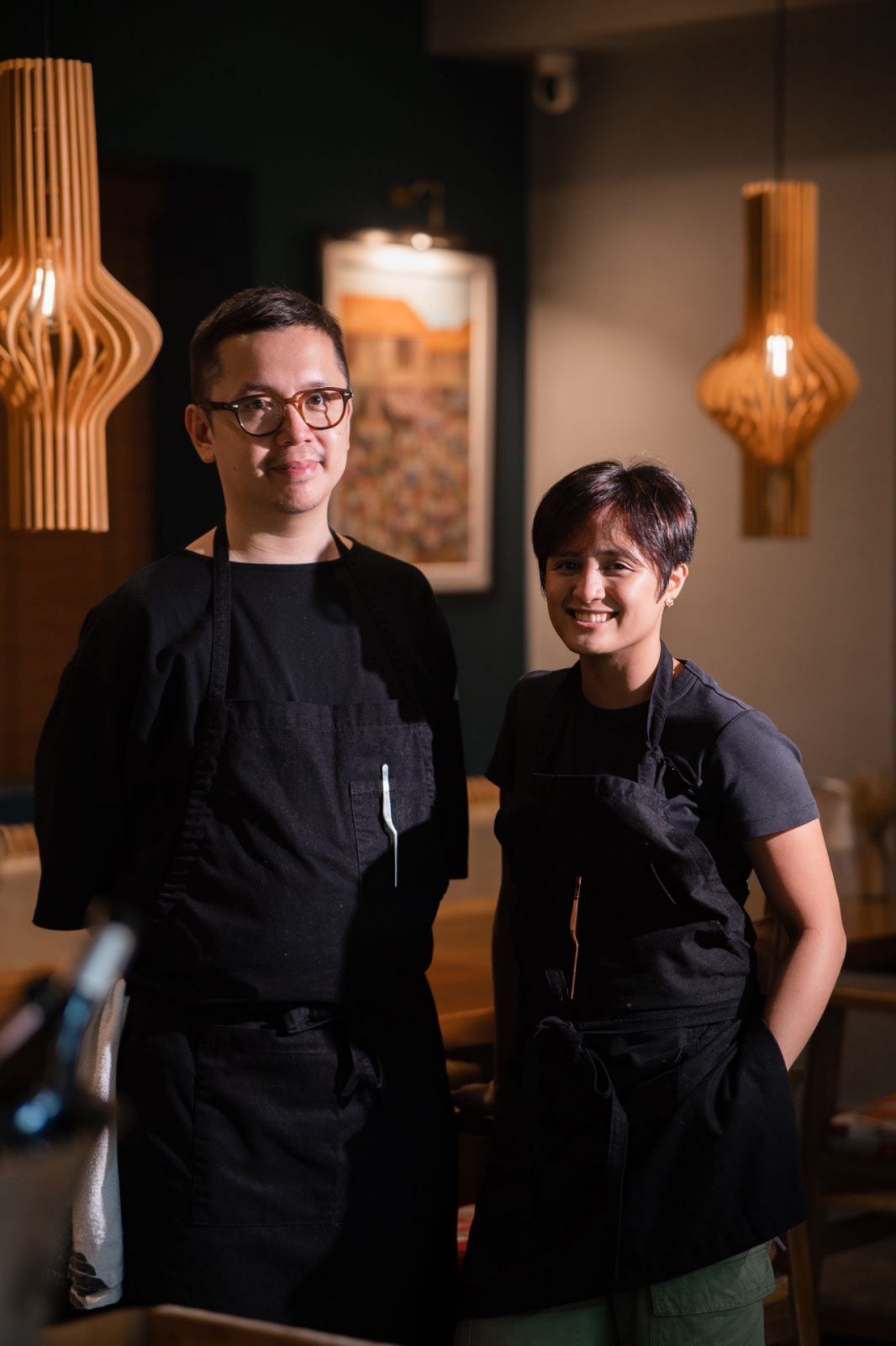 Miko Calo at Makati Shangri-La collaborations Nicco Santos and Quenee Vilar.portrait