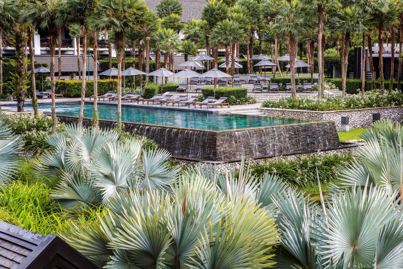 Snakeskin pool at The Slate Phuket