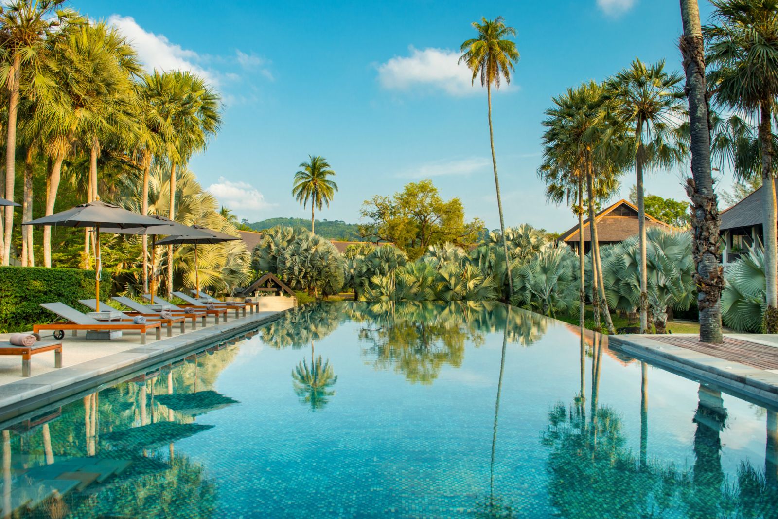 Snakeskin pool at The Slate Phuket