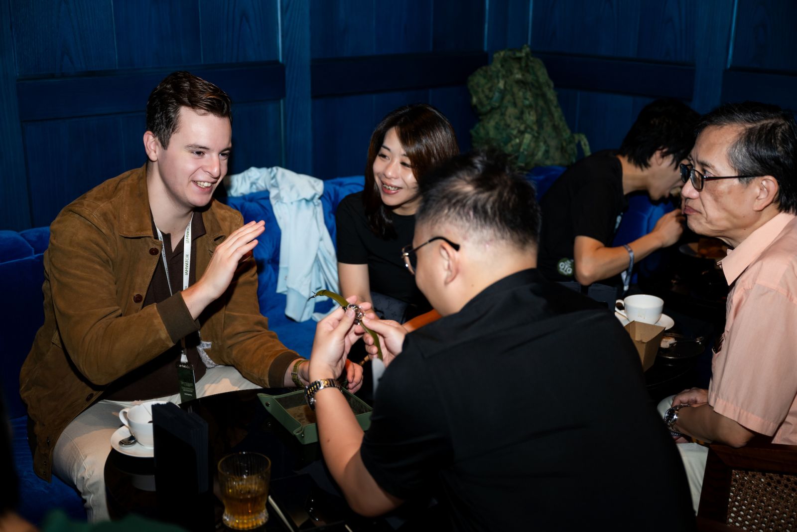 Remy Cools at IAMWATCH in Singapore