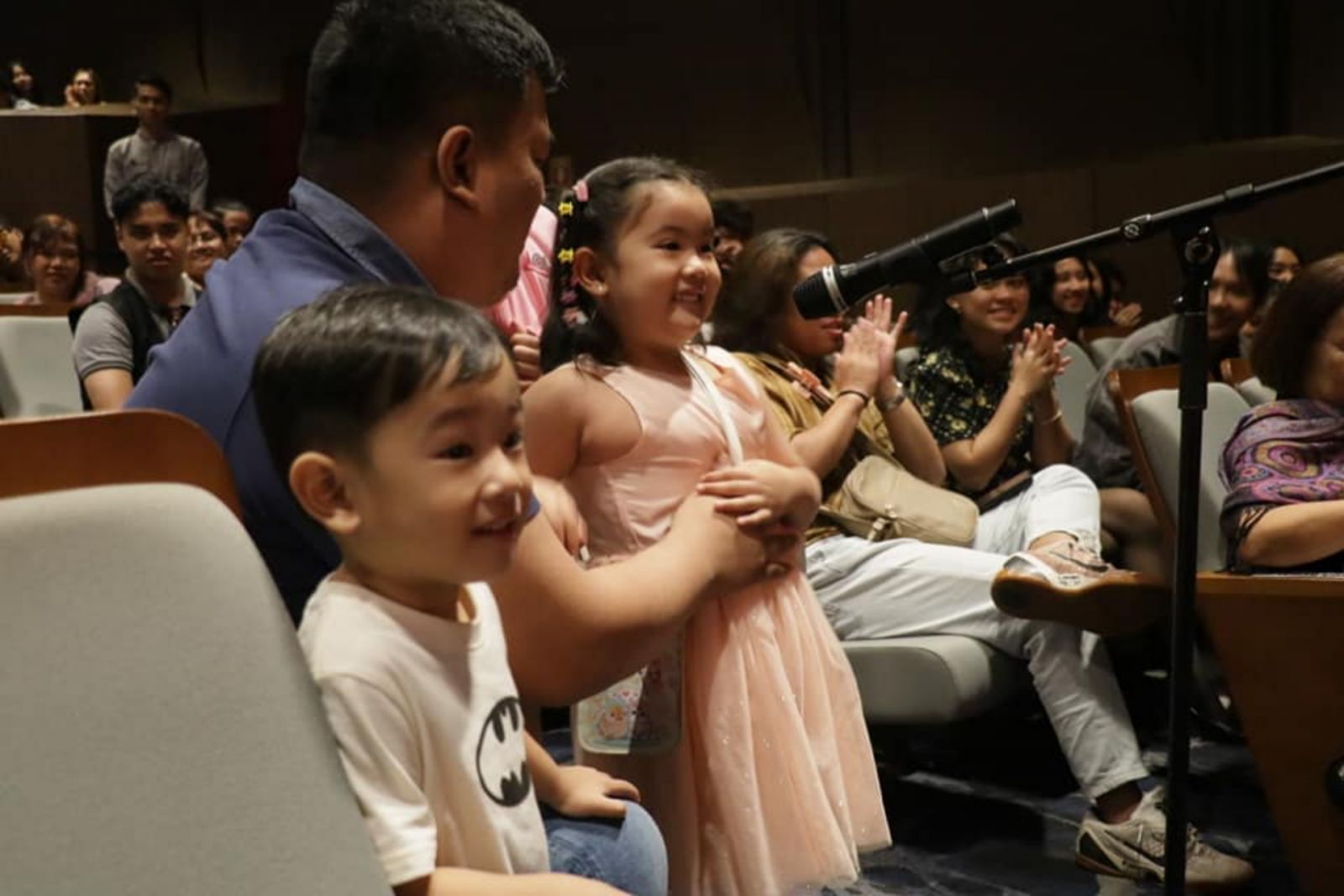 Audience Members in a post-show talk back session at Erl Sorilla_s Mga Kuwento ni Juan Tamad (Photo by CCP - 2024)