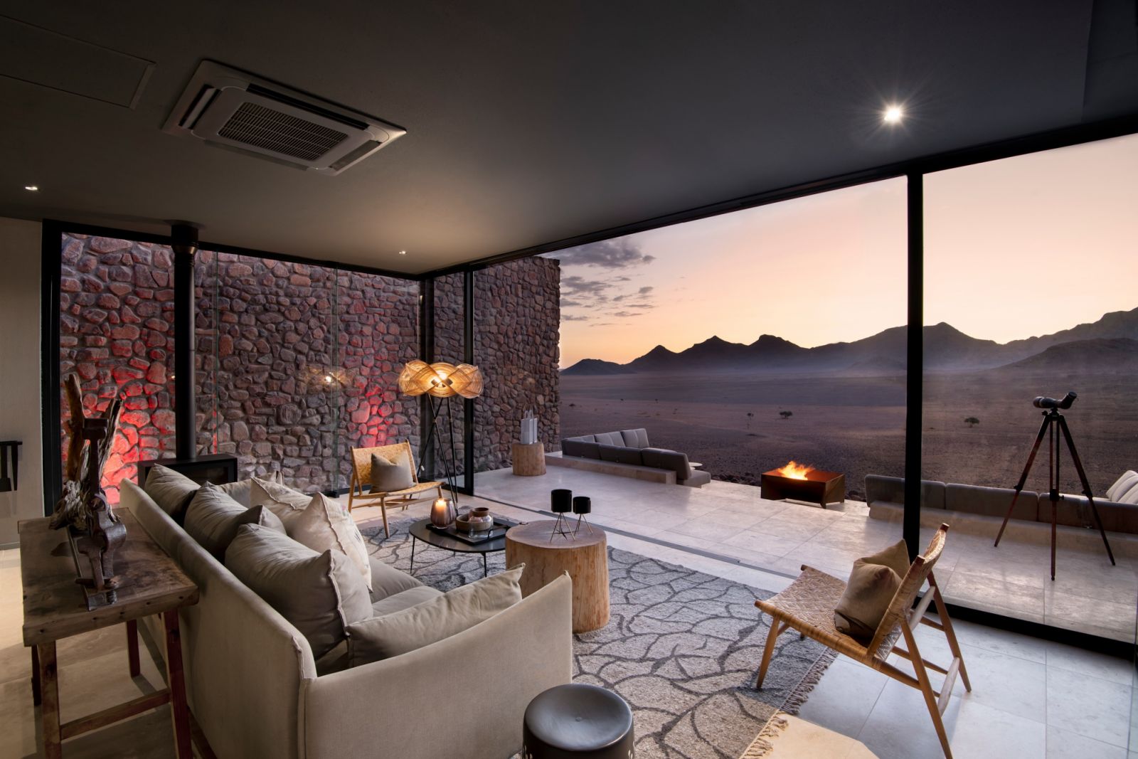 andBeyond's Sossusvlei Desert Lodge in the Namib Desert, Namibia (Photo:
