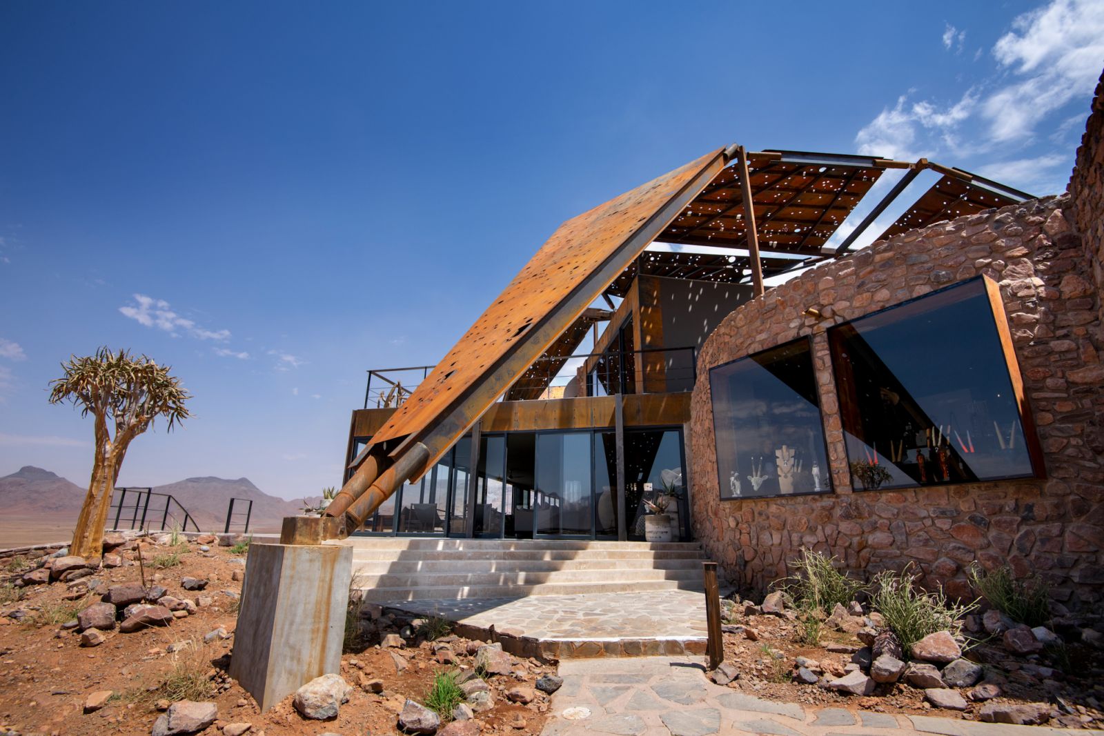andBeyond's Sossusvlei Desert Lodge in the Namib Desert, Namibia (Photo: