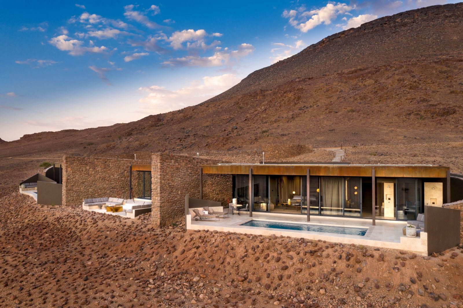 andBeyond's Sossusvlei Desert Lodge in the Namib Desert, Namibia (Photo: