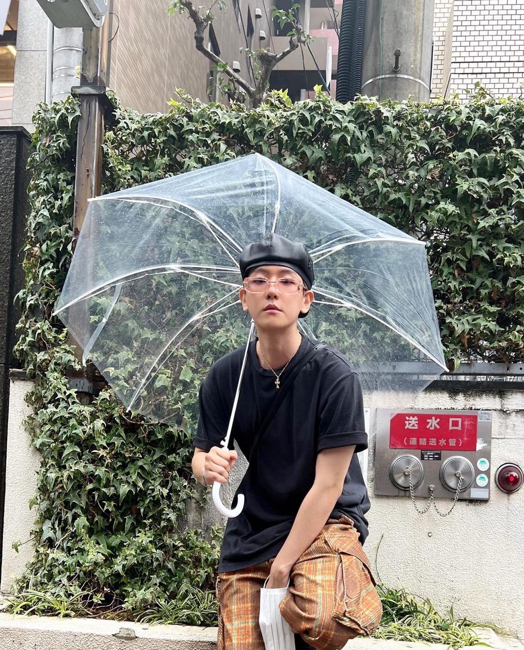 Exo’s Baek-hyun in custom Chrome Hearts (Photo: Instagram /@baekhyunee_exo)