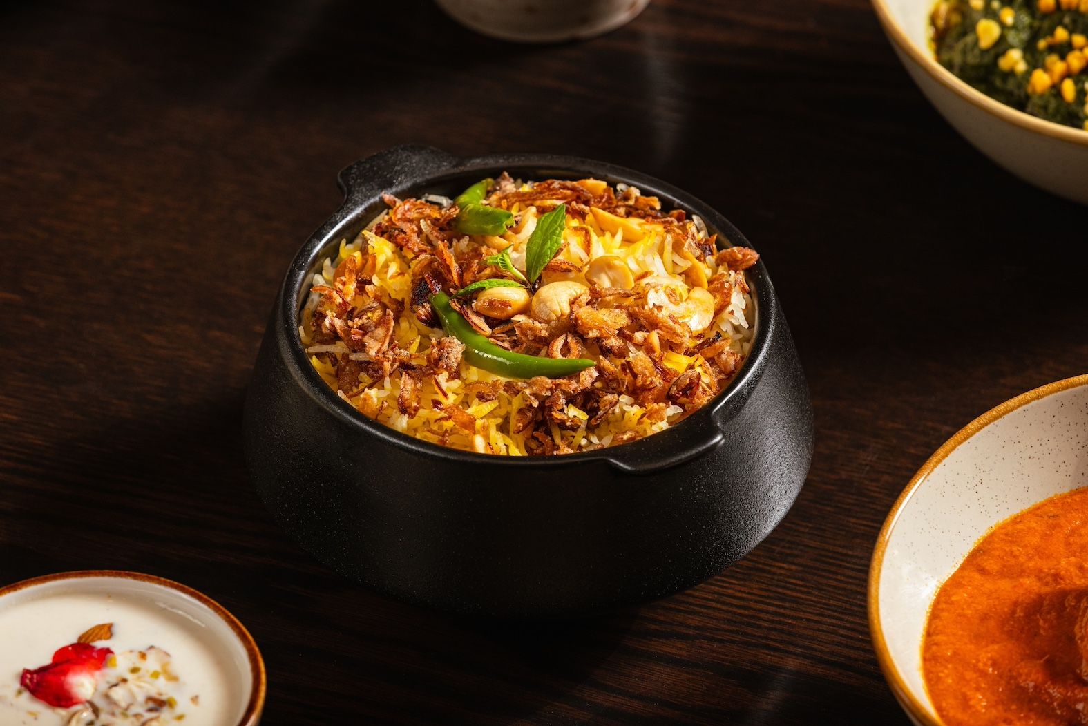 Bhuna pyaz our kaju ka pulao