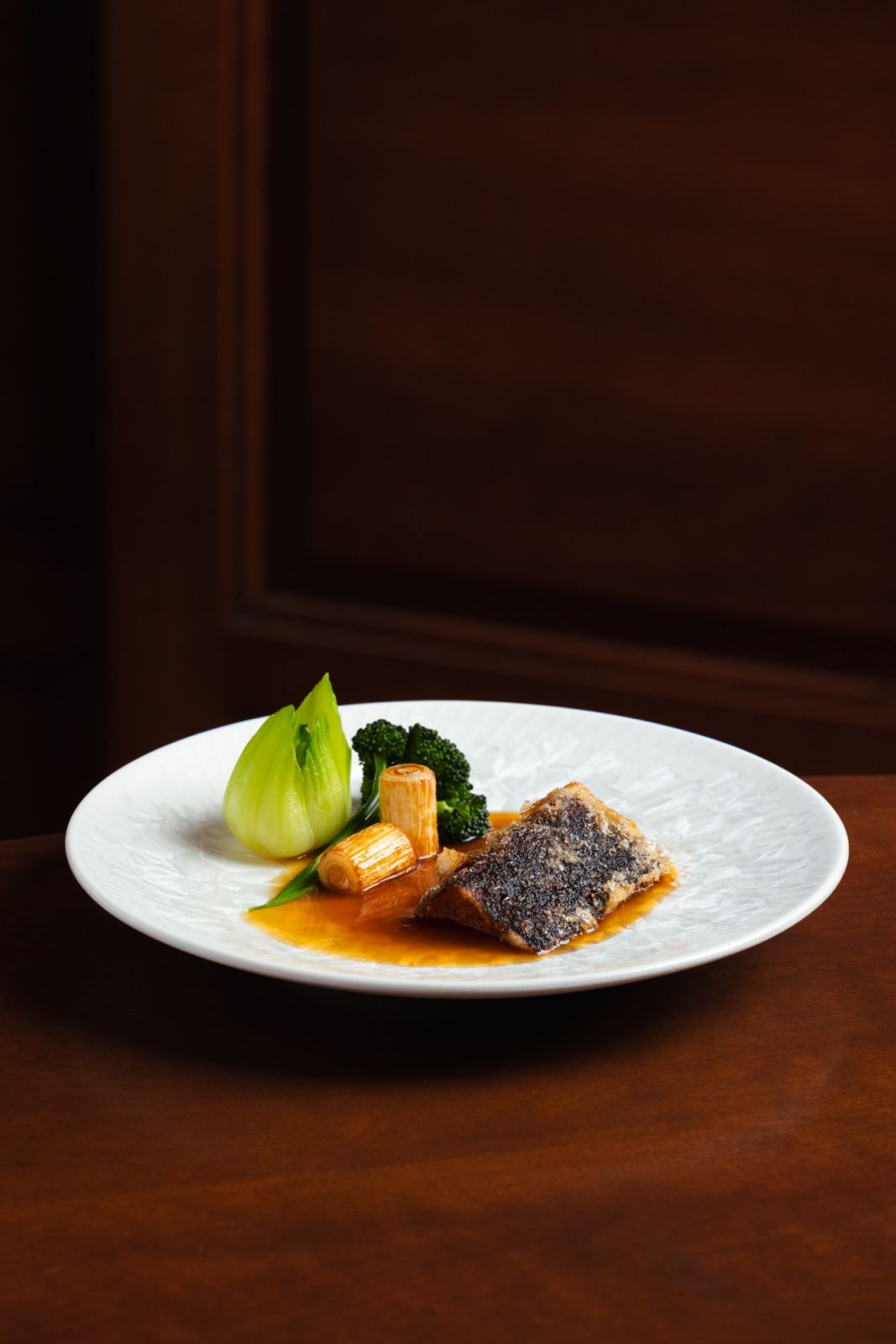 Signature braised white teat sea cucumber