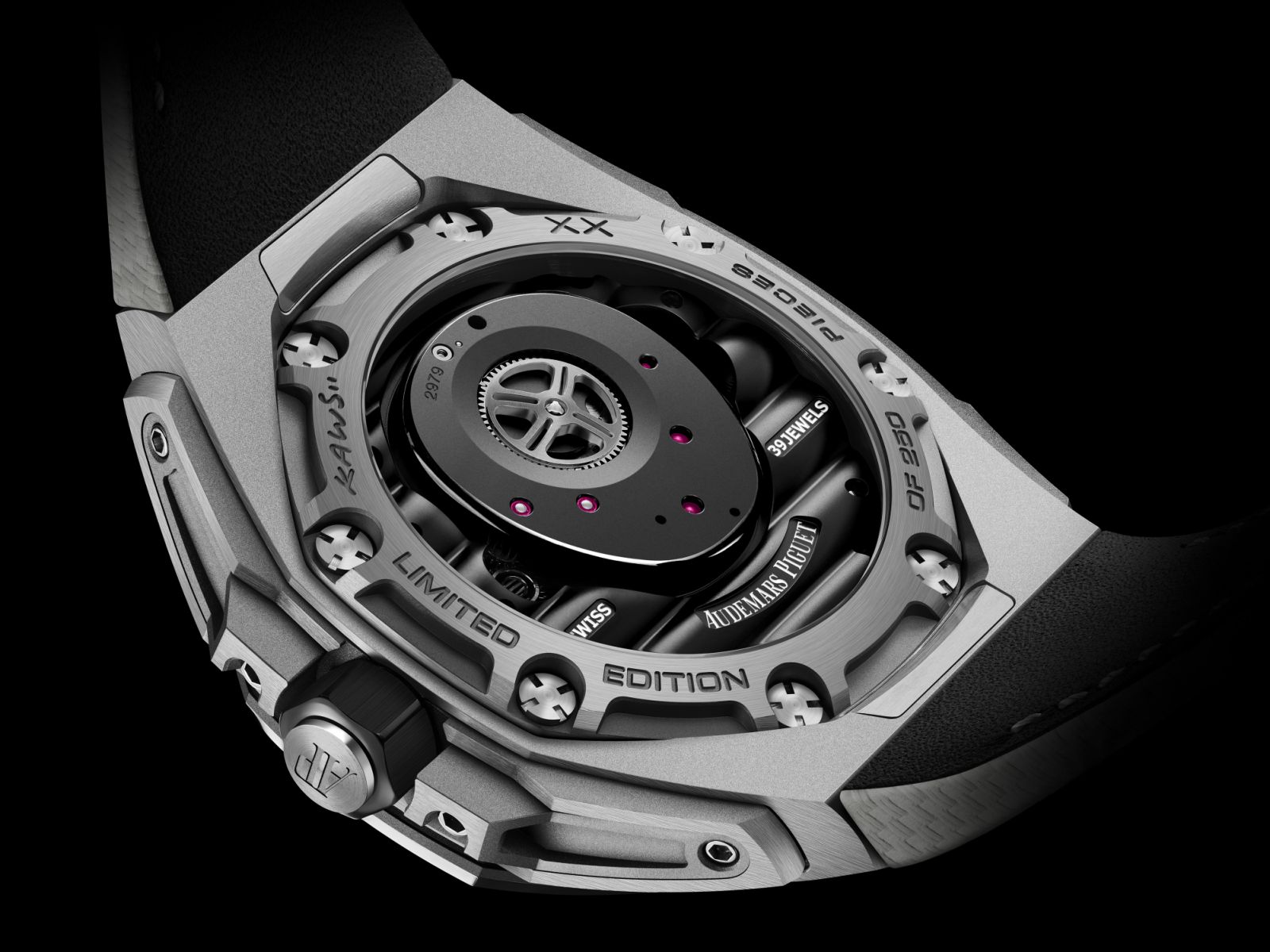 Caseback of the watch (Photo: courtesy of Audemars Piguet)