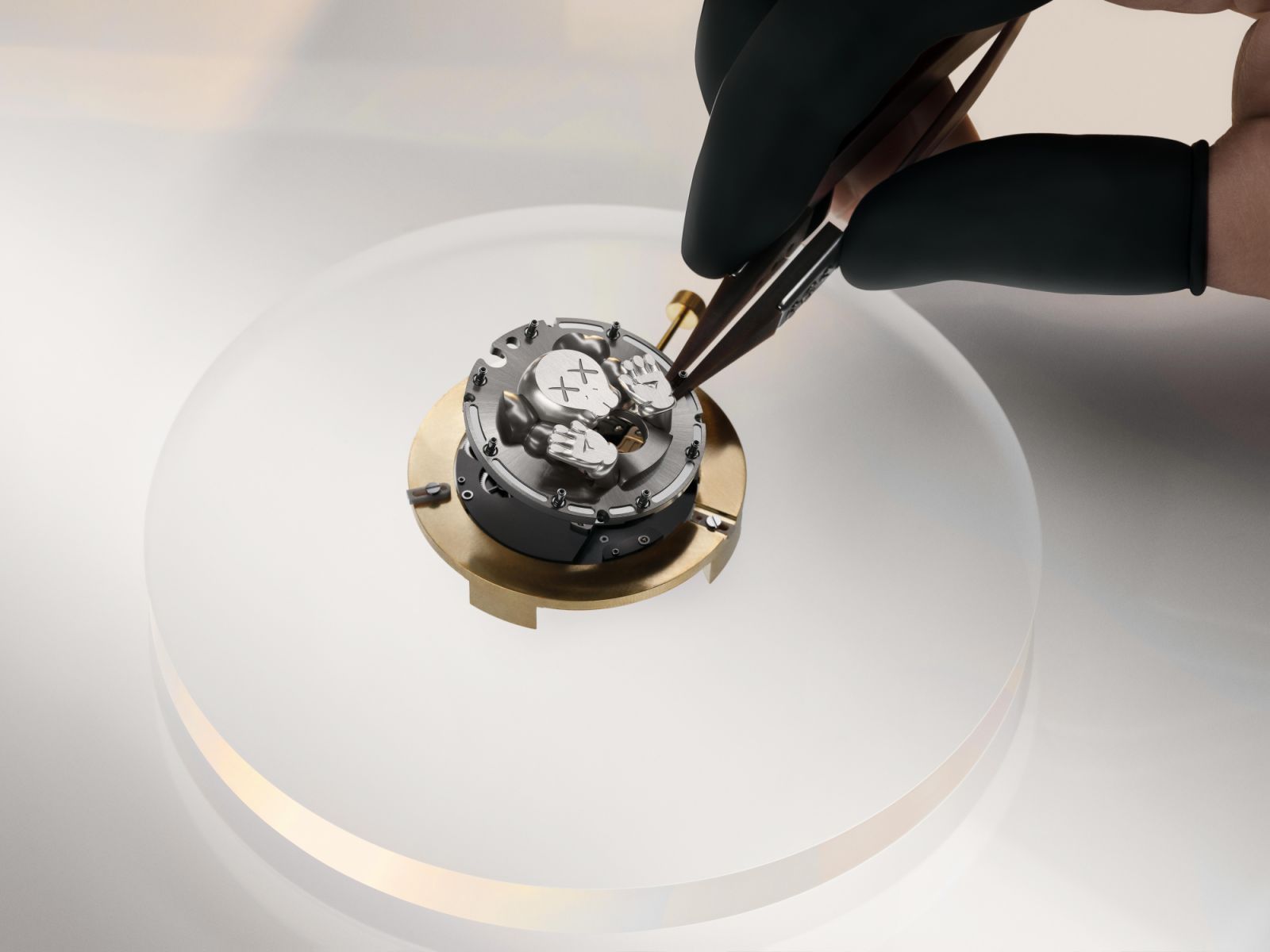 A watchmaker at work (Photo: courtesy of Audemars Piguet)