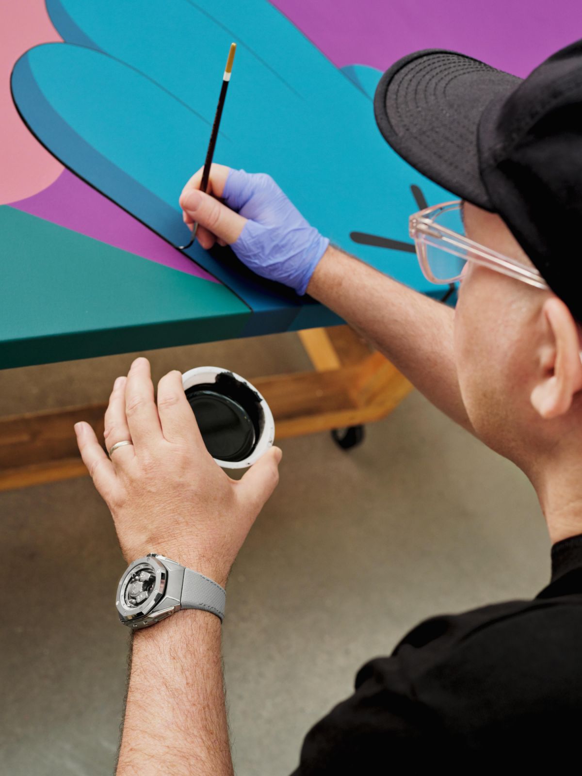 American artist and designer Brian Donnelly aka Kaws (Photo: courtesy of Audemars Piguet)