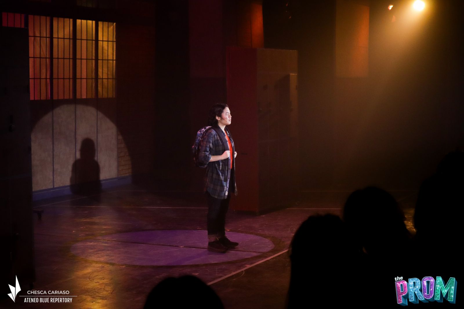 Andie Lopez performing 'Just Breathe' (Photo: Chesca Cariaso/Ateneo Blue Repertory)