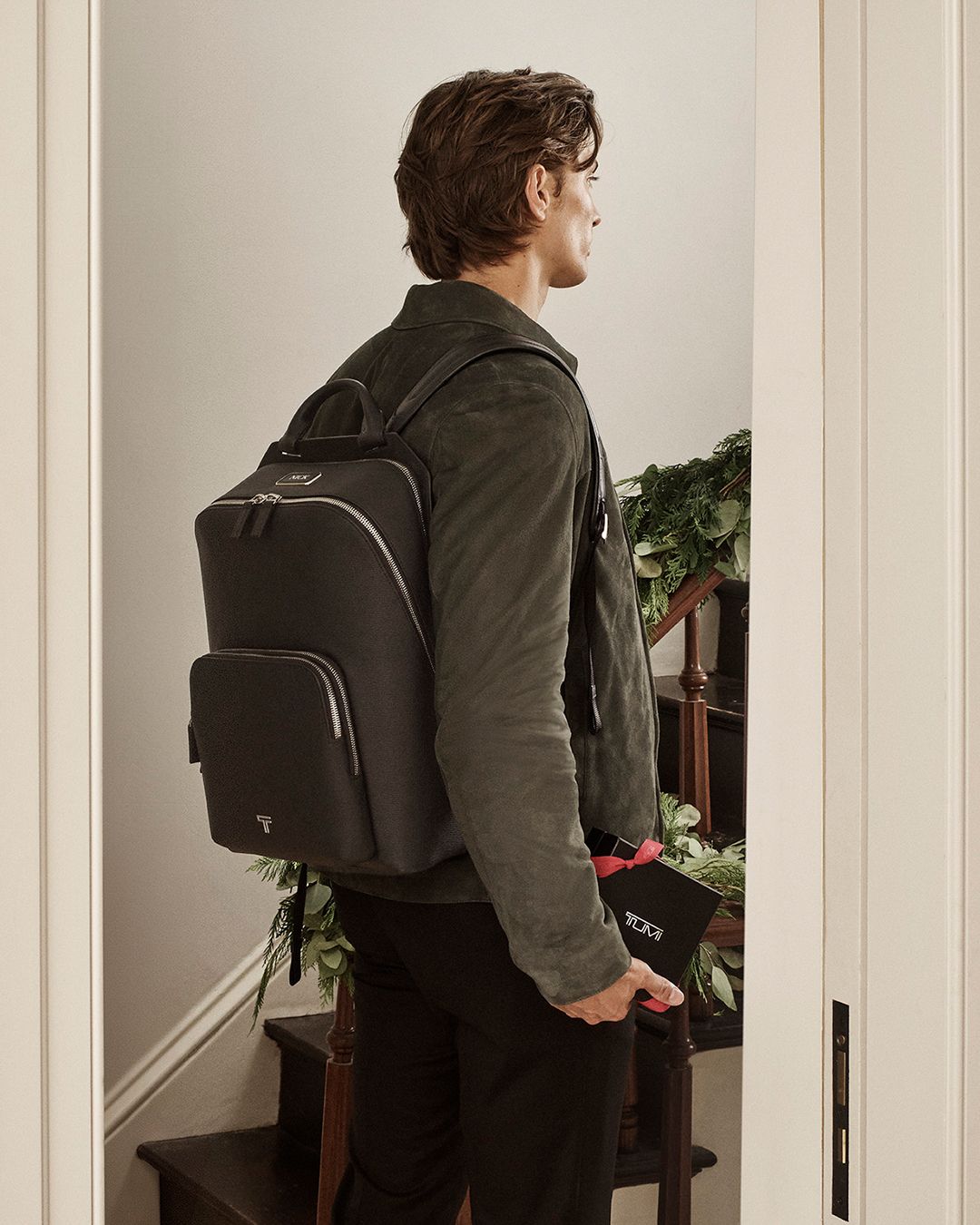 Turin Davide Backpack in black