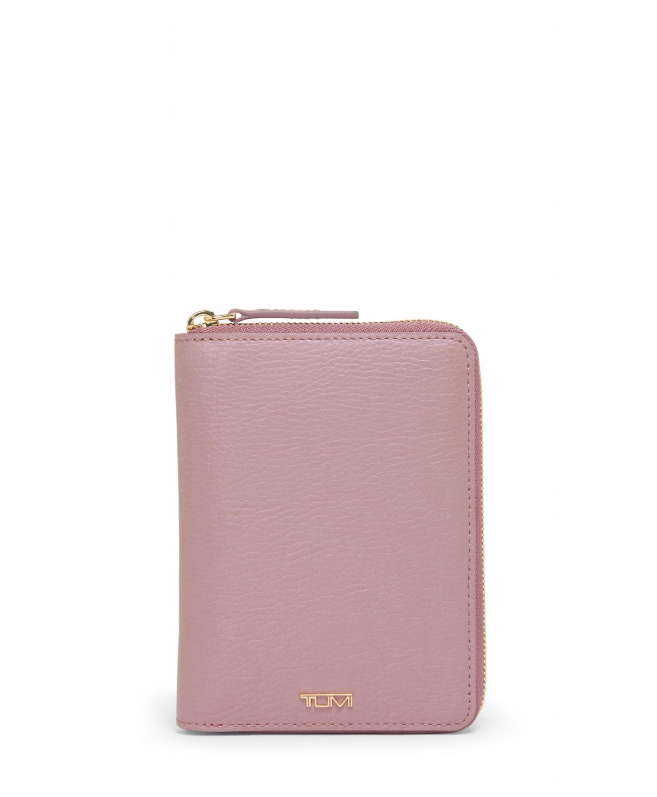 Belden Zip-Around Passport Case in pearl pink