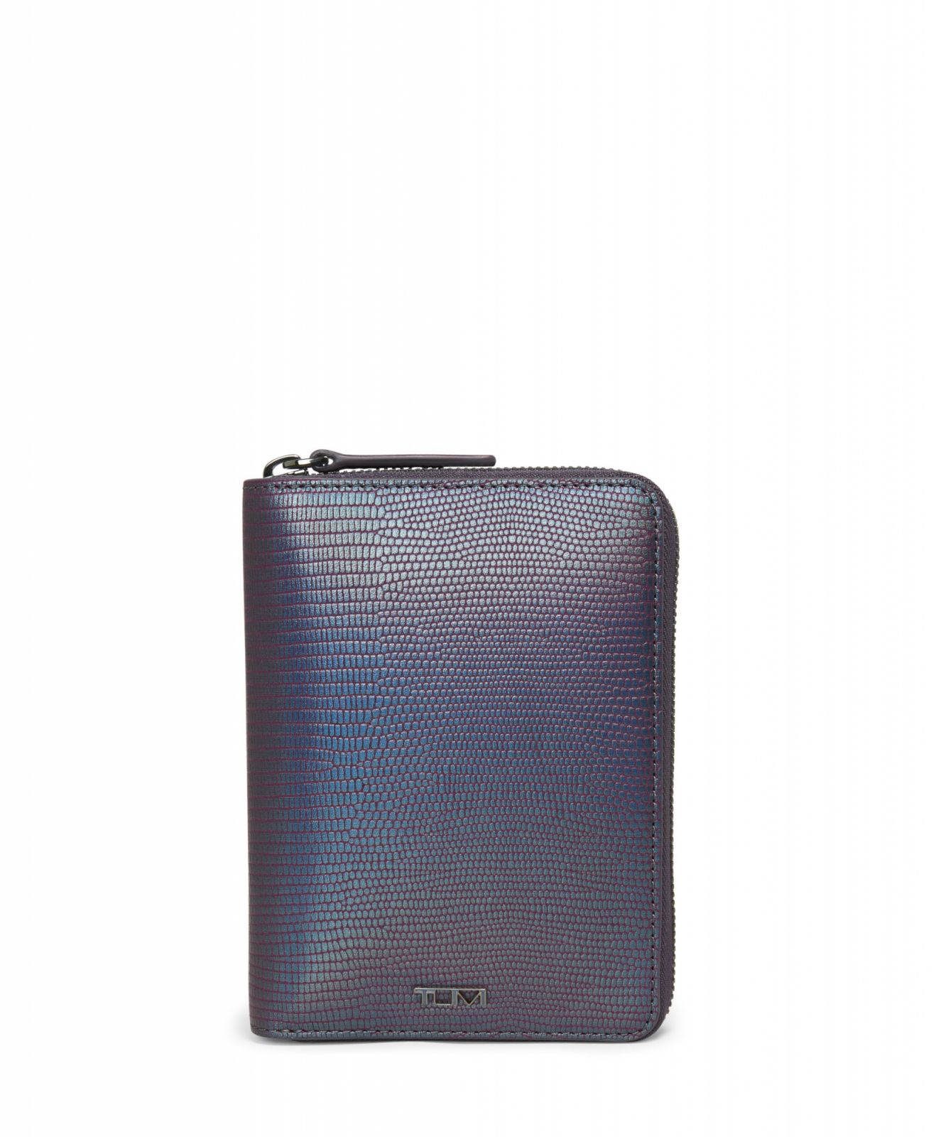 Belden Zip-Around Passport Case in hologram