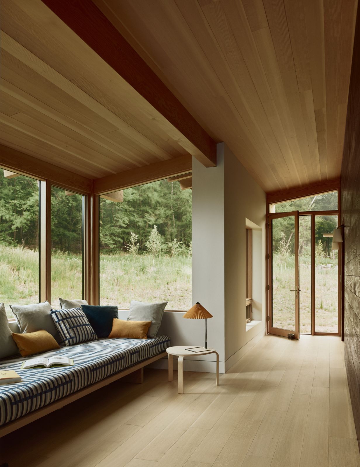 The daybed area, perfect for curling up with a book