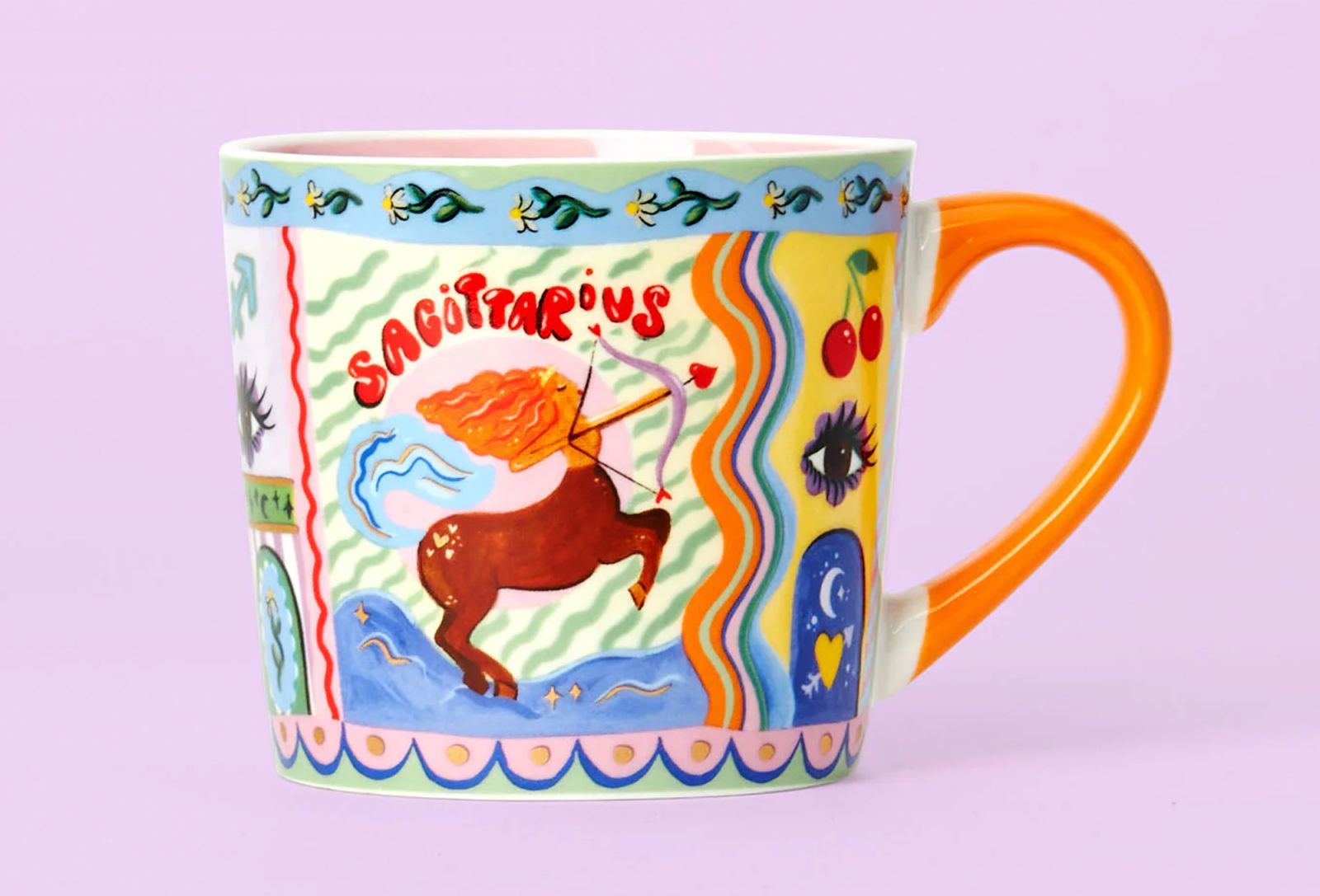 Eleanor Bowmer Stoneware Zodiac Mug from Anthropologie