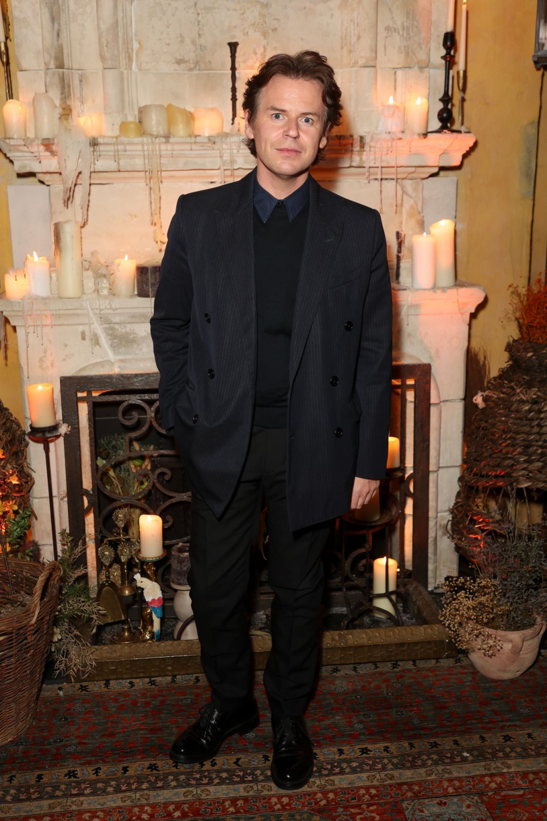 LONDON, ENGLAND - MAY 08: Christopher Kane attends the Bolívar at Annabel's press preview party on May 8, 2024 in London, England. (Photo by Dave Benett/Getty Images for Annabel's)