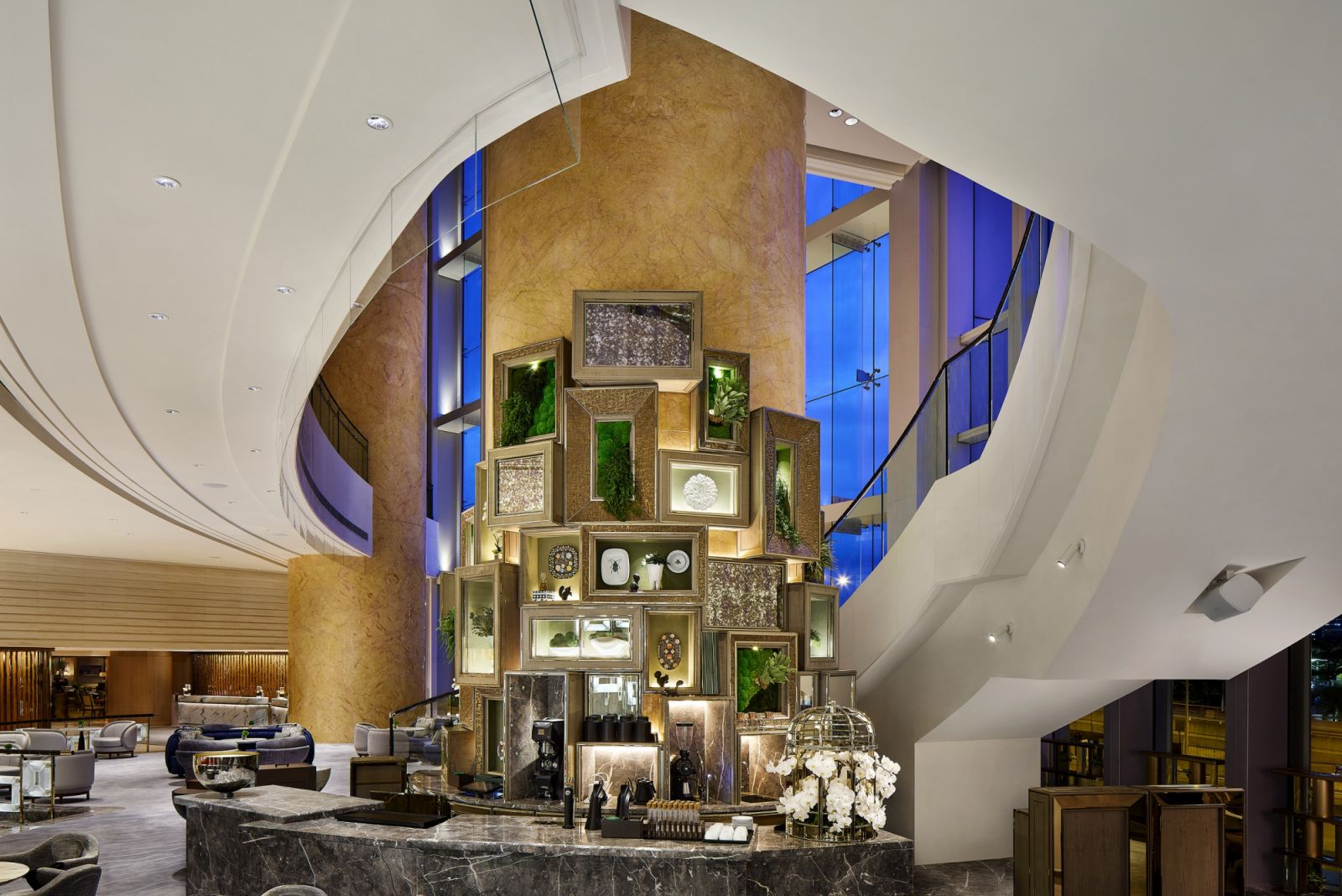 Interior at Four Seasons Hong Kong