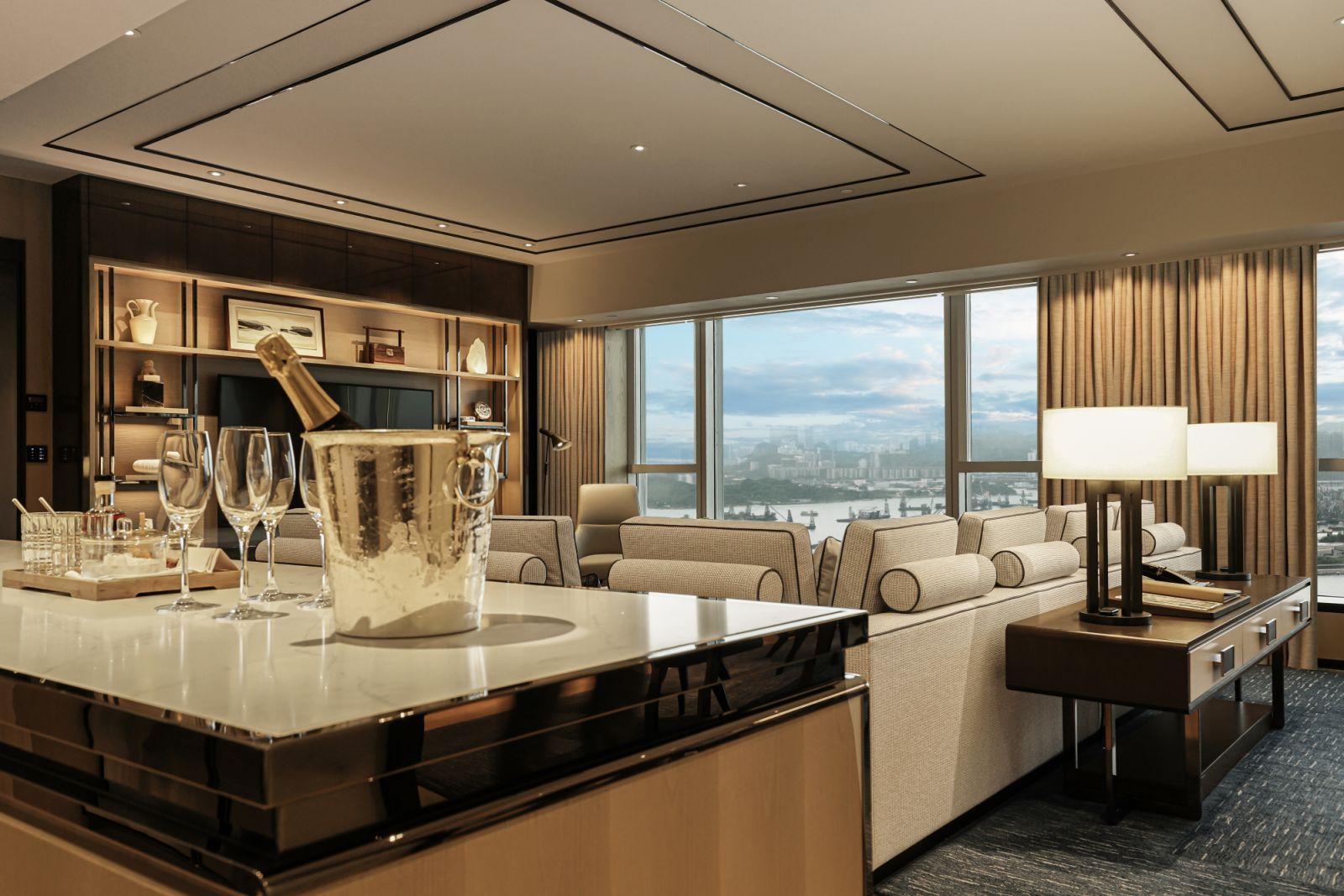 Deluxe Suite at Four Seasons Hong Kong