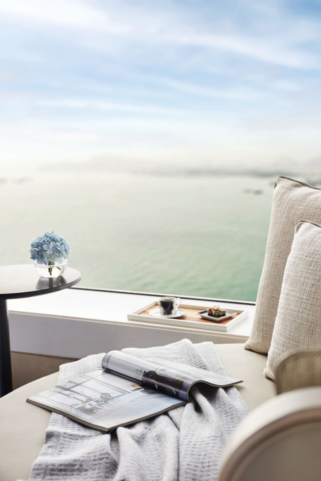 Superior Harbour-view suite at Four Seasons Hong Kong