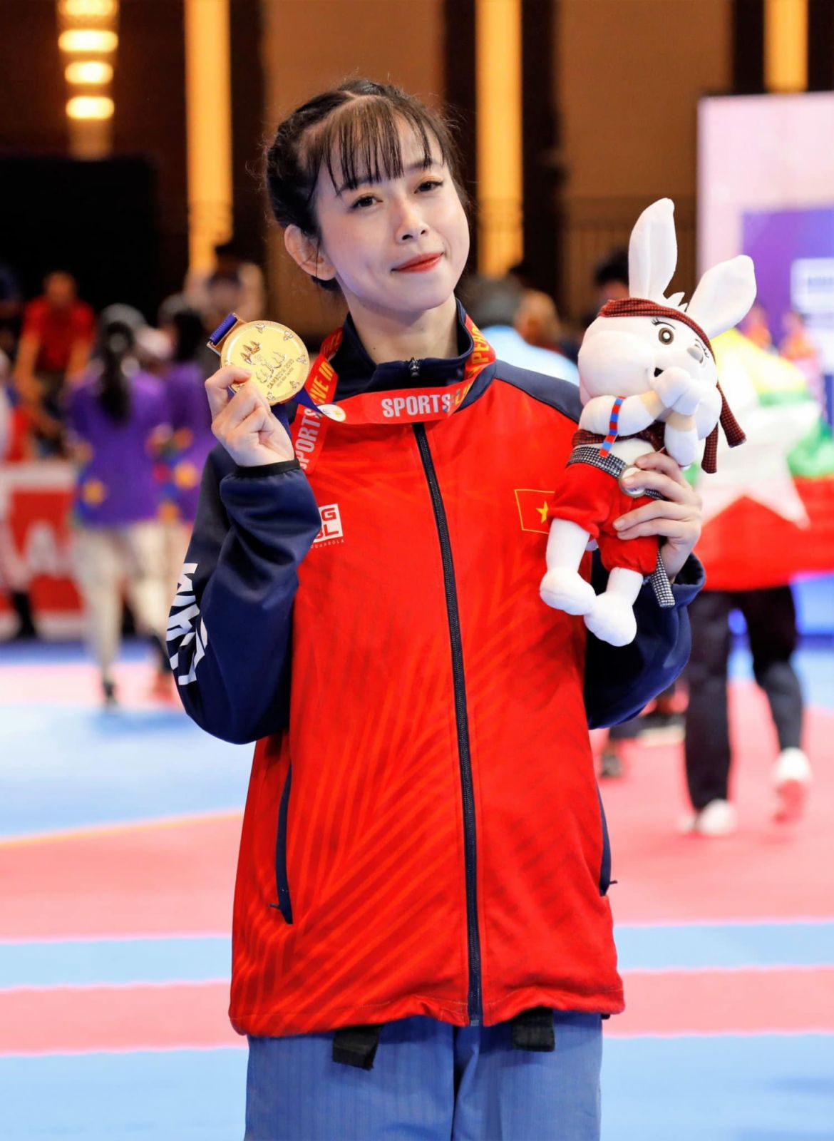 Cô gái vàng Taekwondo Châu Tuyết Vân
