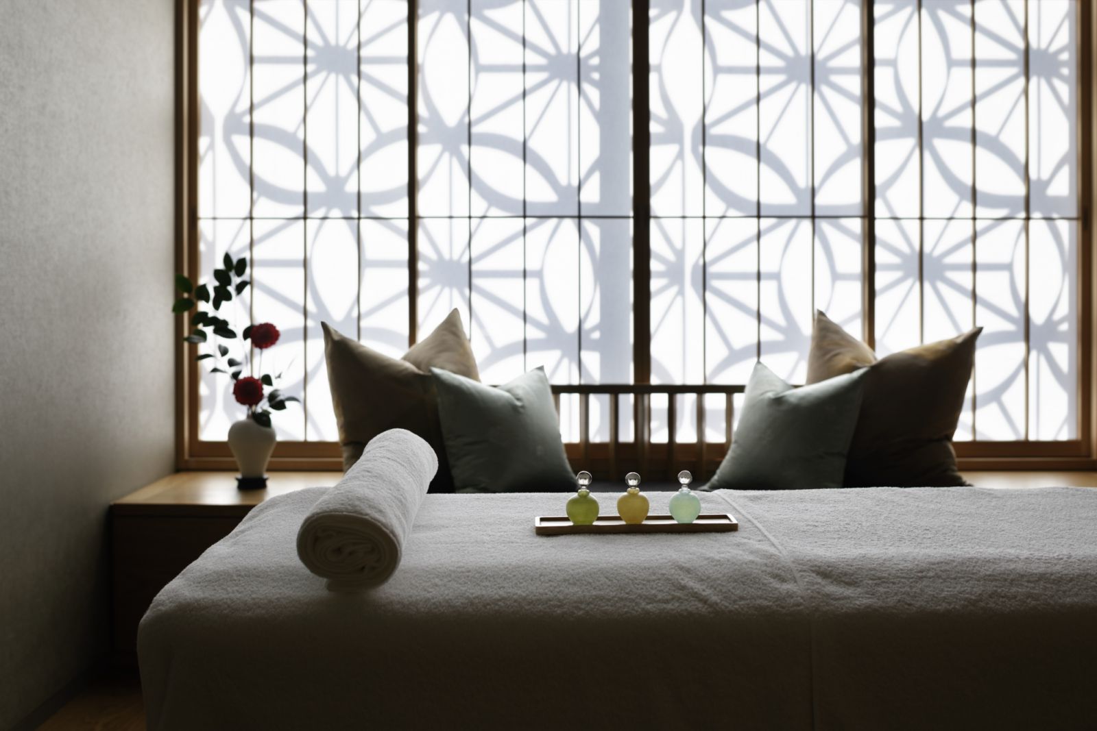 Spa treatment room
