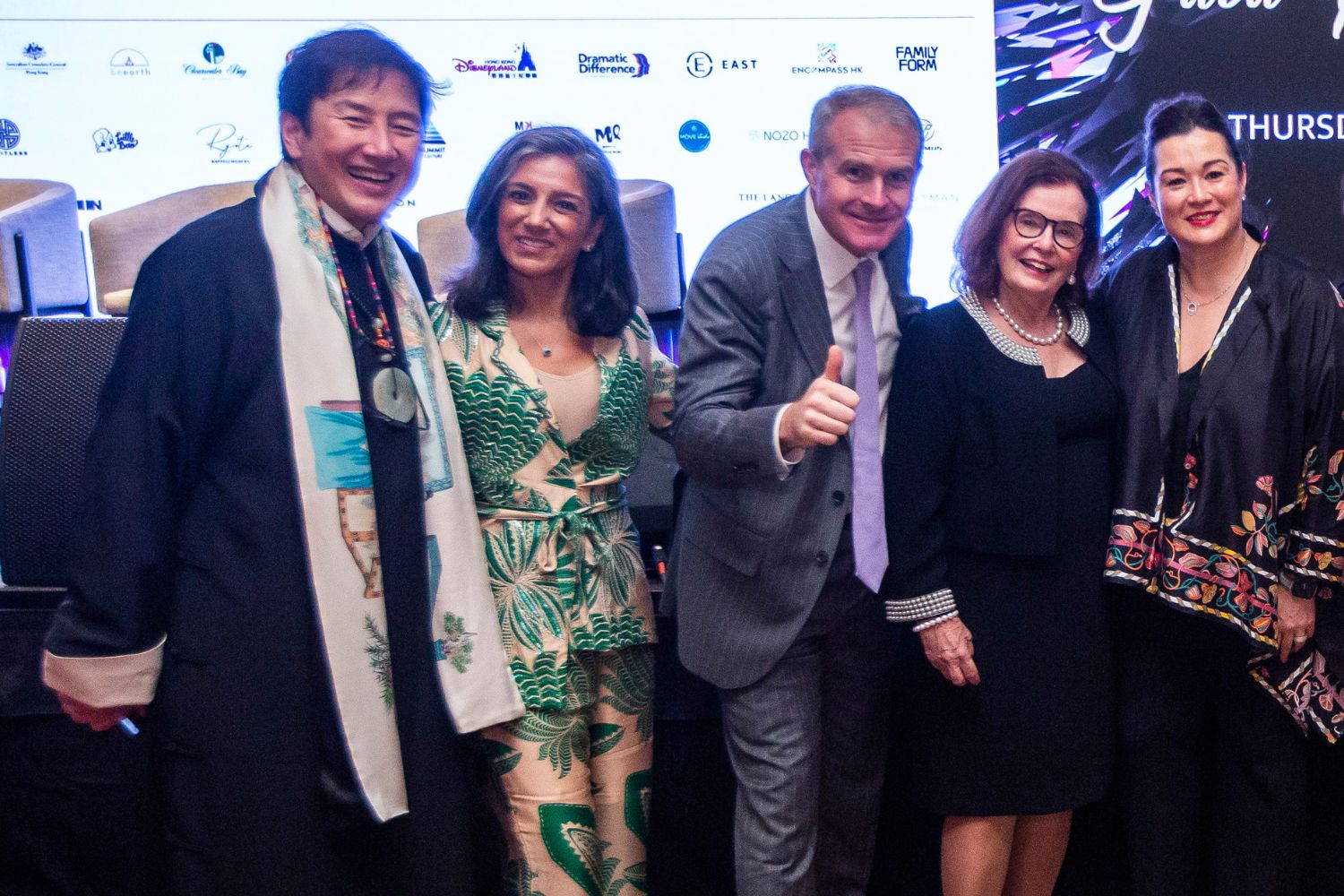 (From left) Angelina Kwan, Shalini Mahtani, Keith Pogson, Elizabeth Thomson and Susan Hutchison (Photo: TWF)