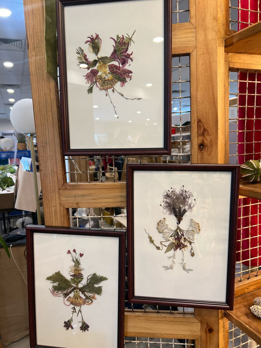Friday's Garden's botanical artworks