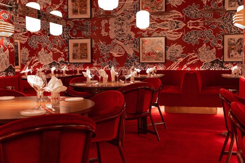 The interior of Ho Lee Fook