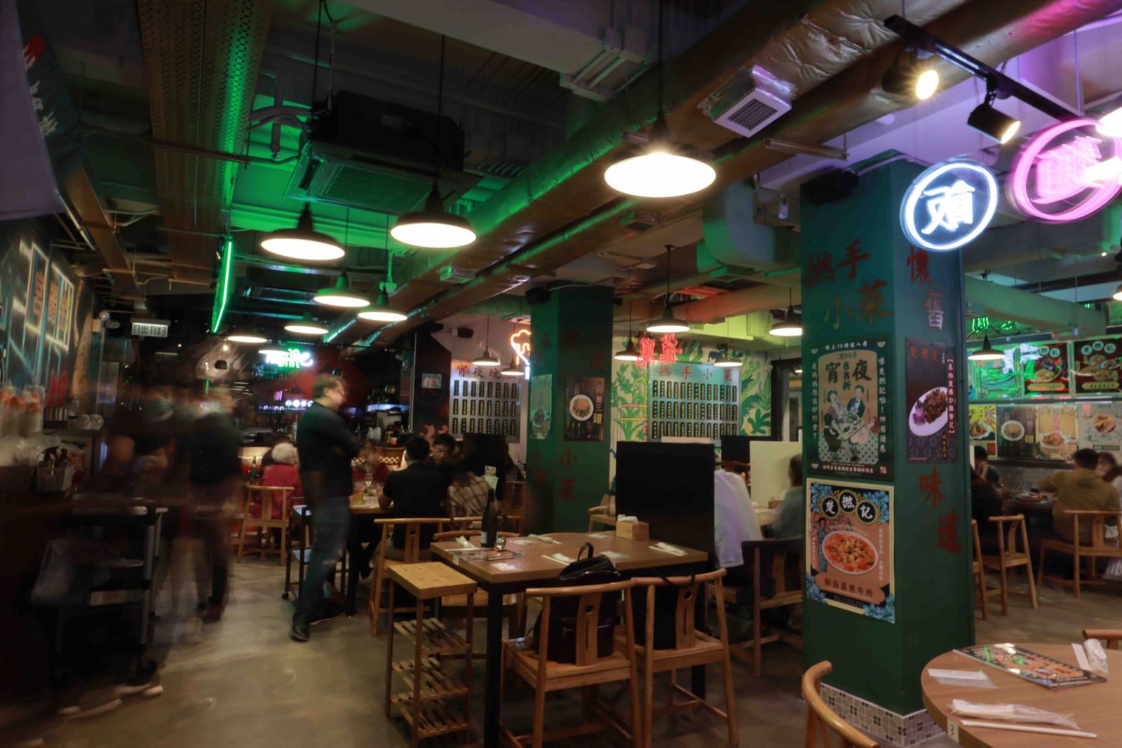 Interior of ChorLand Cookfood Stall