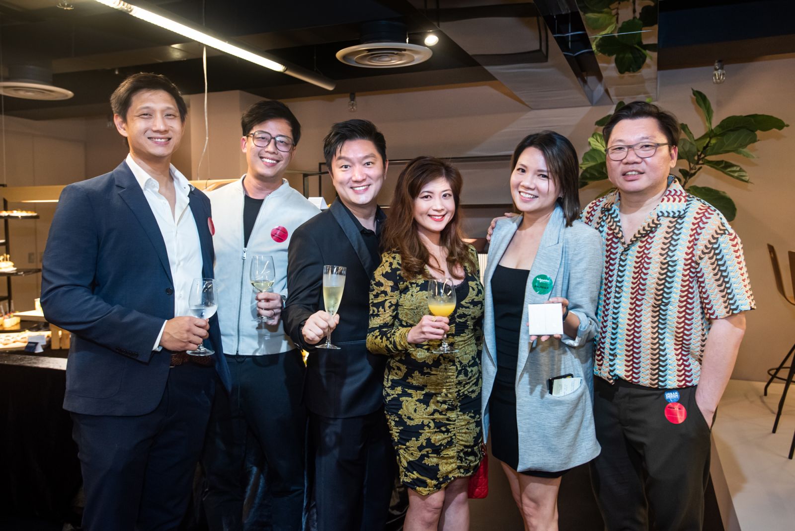 Terrence Quah, Chio Wen Tian, Tan Szue Hann, Kee Wei Hui, Daphne Tan and Adrian Lai