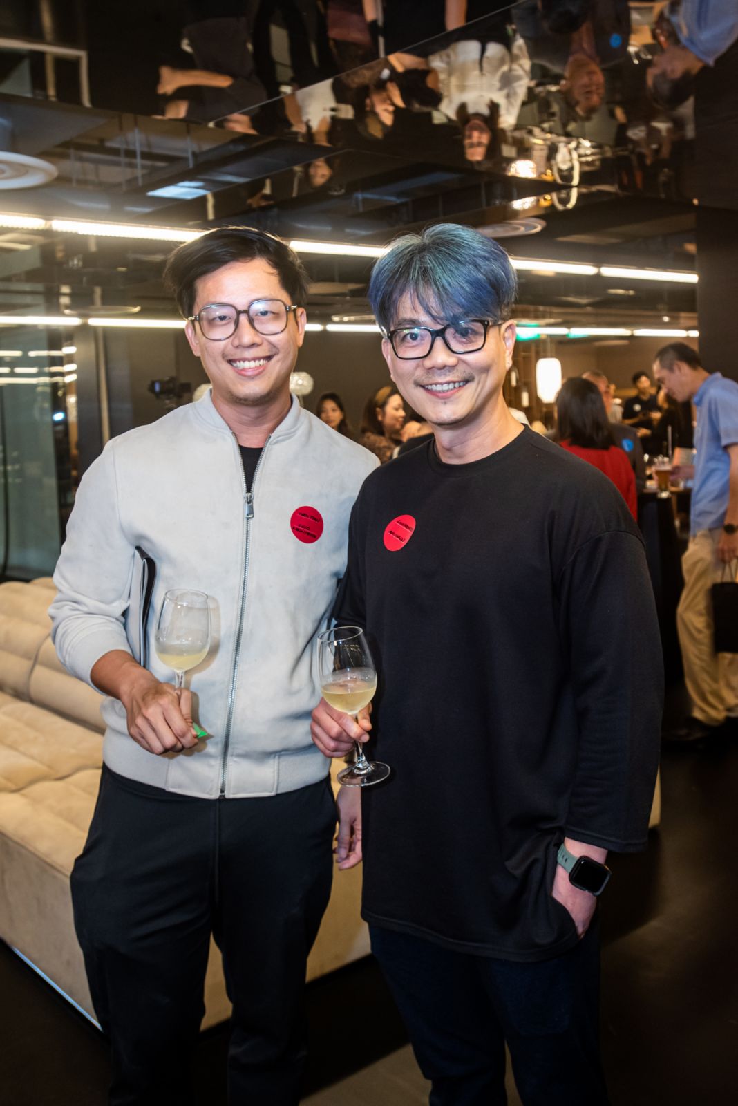 Chio Wen Tian and Lawrence Puah