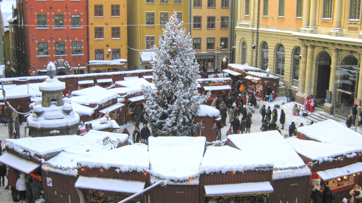 Stockholm’s Christmas market (Photo: stortorgets julmarknad)
