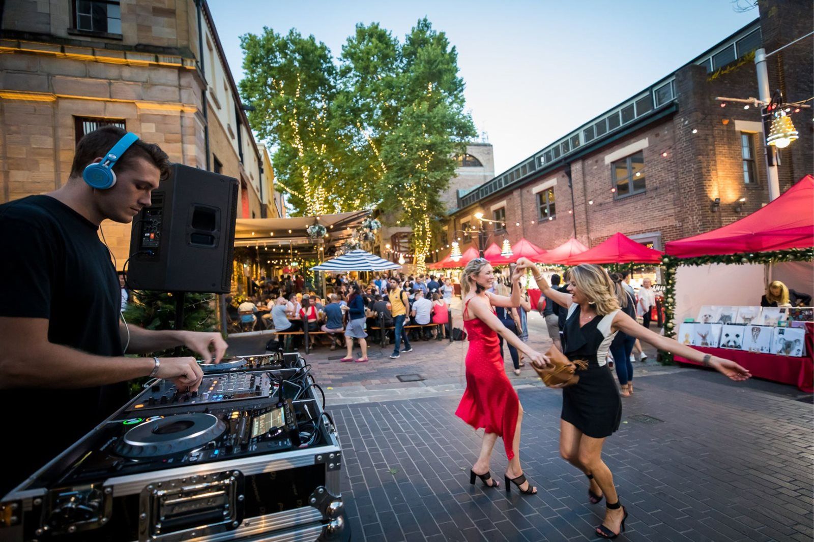 The Christmas market at The Rocks in Sydney, Australia (Photo: The Rocks)