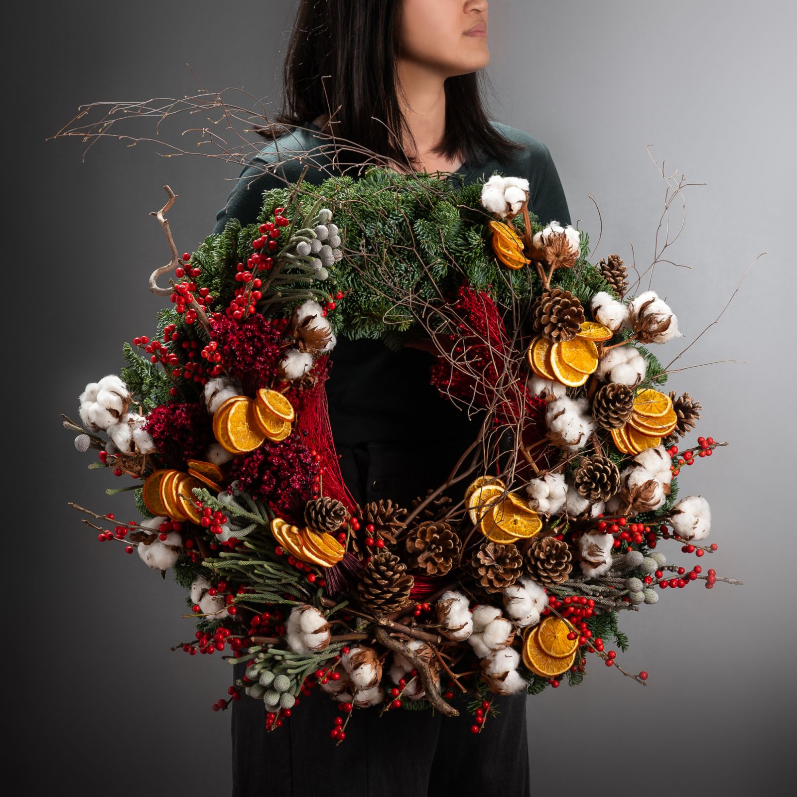 Stolen from Santa’s Home wreath from Beato
