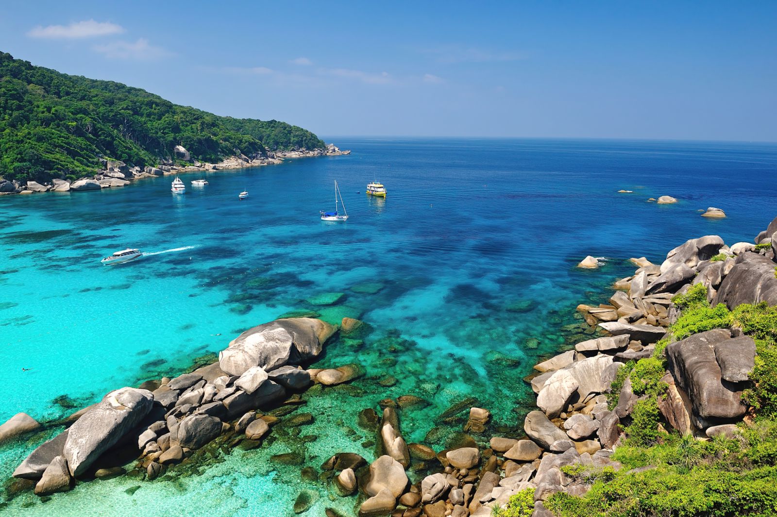 Tropical paradise, Similan islands, Andaman Sea, Thailand