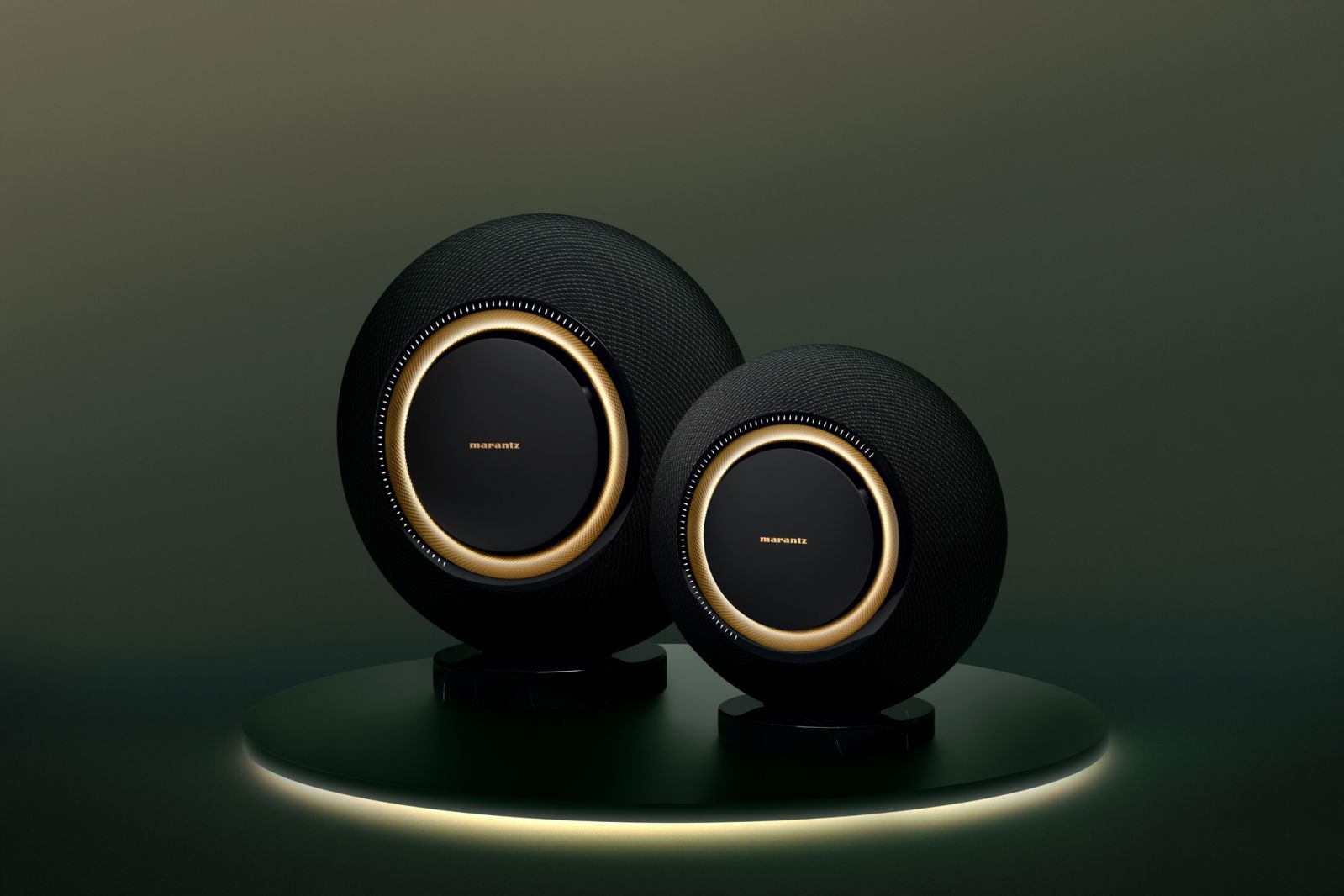 The Grand Horizon and Horizon speakers in Midnight Sky