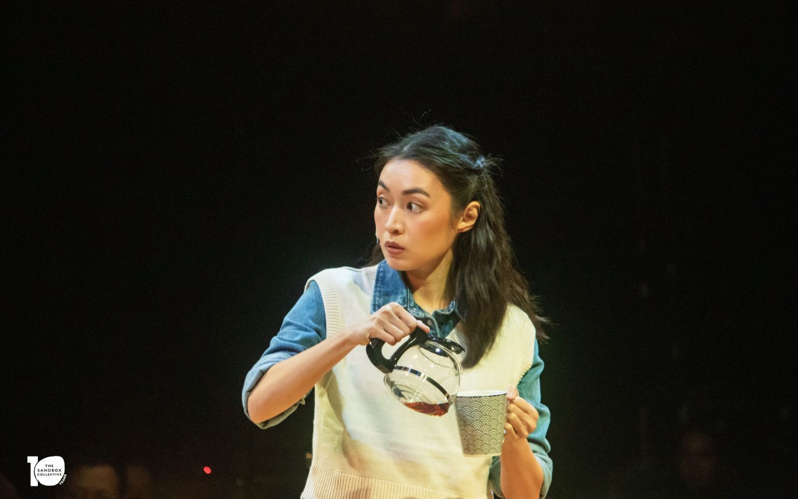 Regina De Vera as a letter writer (Photo: The Sandbox Collective)